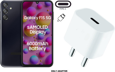 Prifakt 25 W Supercharge 3.1 A Wall Charger for Mobile(White, Superfast Charging For Samsung Galaxy F15 5g Fast Charger Adapter)