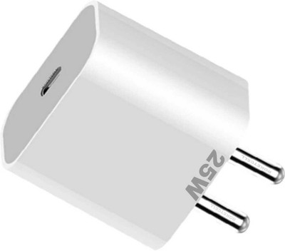 roketcell 25 W Quick Charge 3.1 A Wall Charger for Mobile(White)