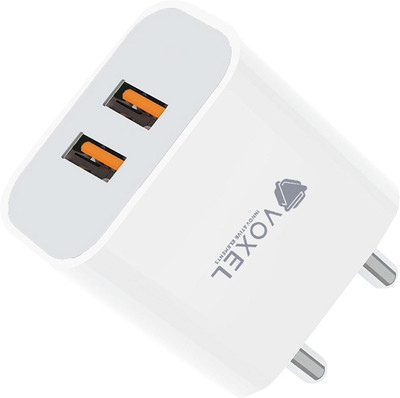 VOXEL 18 W Supercharge 3.4 A Wall Charger for Mobile(White)