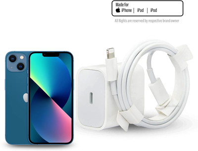 CLAT 20 W Quick Charge 4 A Wall Charger for Mobile with Detachable Cable(White, Cable Included)