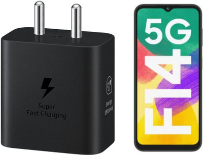 digie 25 W PD 3 A Wall Charger for Mobile with Detachable Cable(Fast Charger Wall Adapter Compatible samsung F14 | GaIaxy Tab Series)