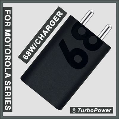WEFIXALL 68 W TurboPower 3.0 3 A Wall Charger for Mobile(Black)