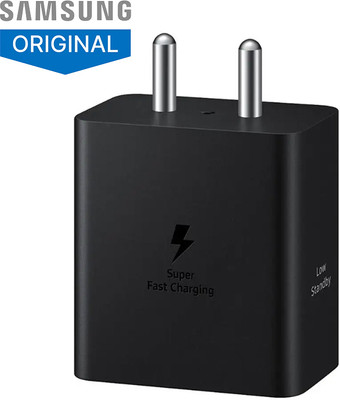 Samsung 45 W GaN 3 A Wall Charger for Mobile(Black)