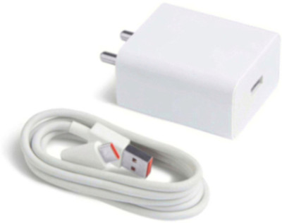 Sachdeal 18 W Adaptive Charging 2.4 A Wall Charger for Mobile with Detachable Cable(White, Cable Included)