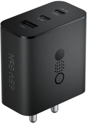 WEFIXALL 65 W Power GaN 3.25 A Multi-pin Wall Charger for Mobile(Black)