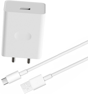 EliteGadgets 80 W SuperVOOC 4 A Wall Charger for Mobile with Detachable Cable(80W MADE IN INDIA Fast Charger [Supports upto 80W] White, Cable Included)