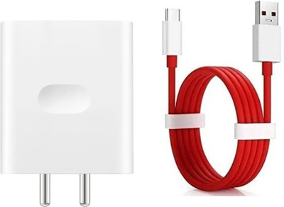 RVAT 80 W SuperVOOC 7 A Wall Charger for Mobile with Detachable Cable(White, Cable Included)