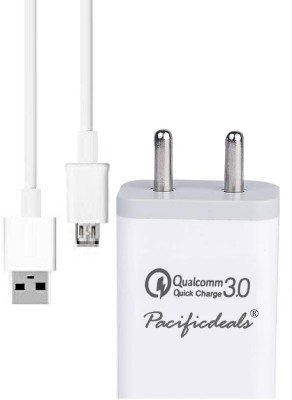 Pacificdeals 18 W Qualcomm 3.0 3 A Mobile Charger with Detachable Cable(Oppo A12, Oppo A15, Oppo A15s, Oppo A16e, Oppo A17, Oppo A1k, Oppo A31, Oppo A37, Cable Included)