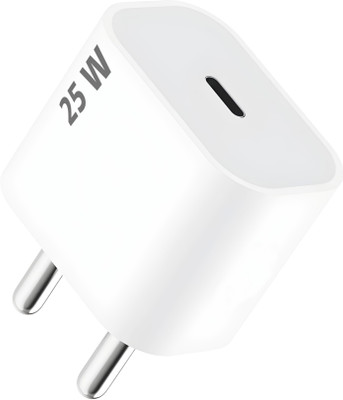 RoarX 25 W PD 3 A Wall Charger for Mobile(White)