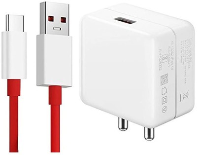 Setster Wall Charger Accessory Combo for OnePlus 8T(White, Red)