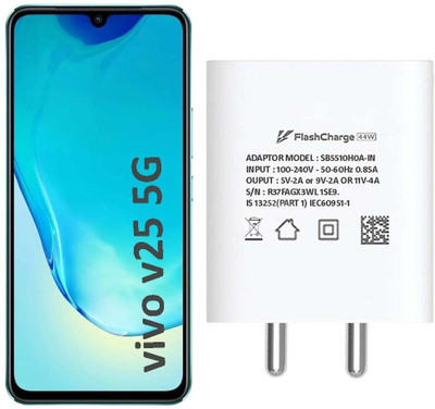 SB 44 W 4 A Wall Charger for Mobile with Detachable Cable(support FLASH 2.0 only supported device, White, Cable Included)