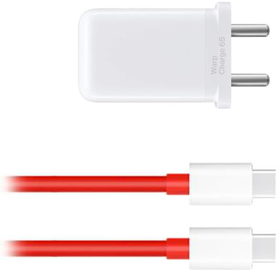 Tech4GSM 65 W Power Wave Charge 3 A Wall Charger for Mobile with Detachable Cable(White, Cable Included)