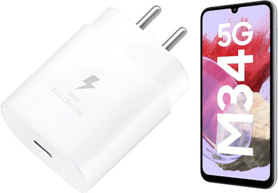 YCNEX 25 W PD 3 A Wall Charger for Mobile(25W Super fast PD Adapter, White)