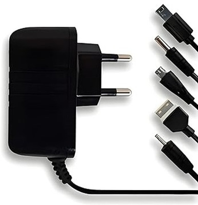 DPJ Adaptive Charging 1.5 A Multi-pin Wall Charger for Mobile(Black, Cable Included)