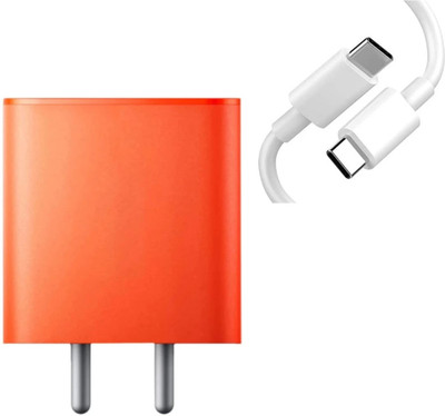 AVEVOUR ORIGINAL 65 W Power GaN 6.5 A Wall Charger for Mobile with Detachable Cable(CMf by nothng 65 W GaN 3 A 3 Port Mobile Charger, Cable Included)