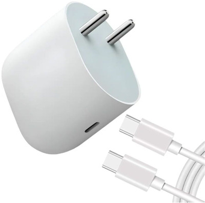 OIITH 45 W PD 5 A Wall Charger for Mobile with Detachable Cable(White, Cable Included)