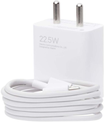Mi 22.5W Quick Charger combo for Mi,Redmi,Xiomi devices (Type C- Cable Included)(White, Cable Included)