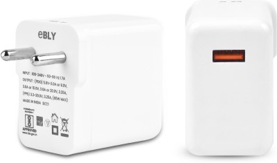eBLY 65 W Warp 3 A Mobile Charger(White)