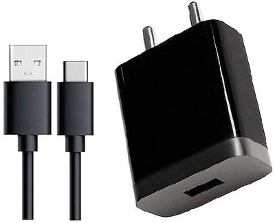xstar 12 W Adaptive Charging 2.4 A Wall Charger for Mobile(Black, Cable Included)
