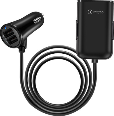 MARS 2.1 Amp Qualcomm 3.0 Turbo Car Charger(Black)