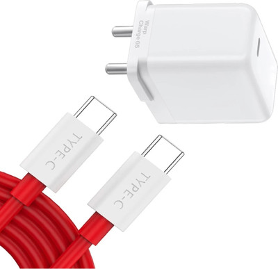 WEFIXALL 6 A Wall Charger for Mobile with Detachable Cable(White)