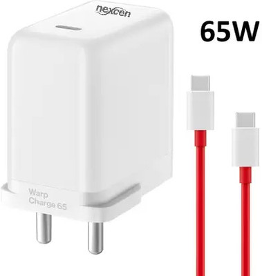 NEXCEN 2.4 A Wall Charger for Mobile with Detachable Cable(White)