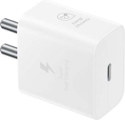 Sulania 25 W PD 3 A Wall Charger for Mobile(White)