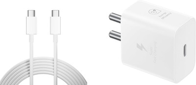 MARS 20 W PD 2.1 A Wall Charger for Mobile with Detachable Cable(White, Cable Included)