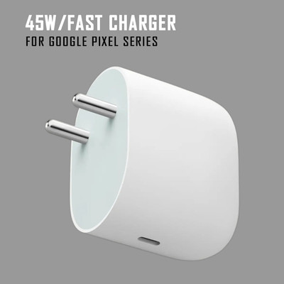Kizzy 45 W Quick Charge 3 A Wall Charger for Mobile(White)
