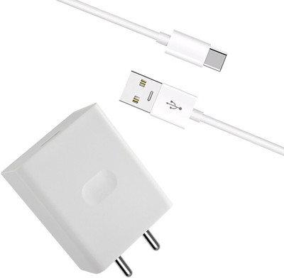 SB 33 W SuperVOOC 4 A Wall Charger for Mobile with Detachable Cable(White, Cable Included)