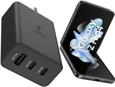 UXE 65 W PD 6 A Wall Charger for Mobile(Black)