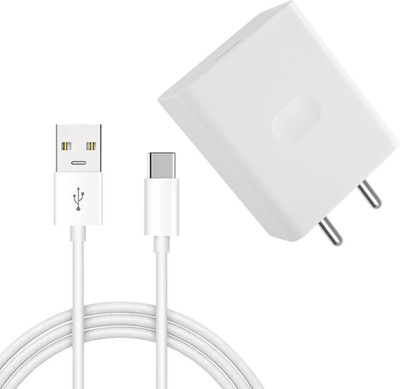 SB 33 W SuperVOOC 4 A Wall Charger for Mobile with Detachable Cable(White, Cable Included)