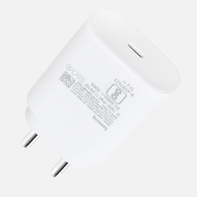WEFIXALL 25 W PD 3 A Wall Charger for Mobile(White)