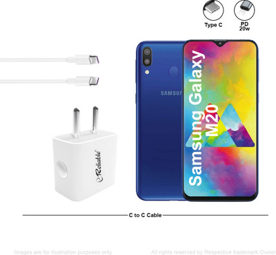 Reliable 20 W PD 3 A Wall Charger for Mobile with Detachable Cable(White, Cable Included)