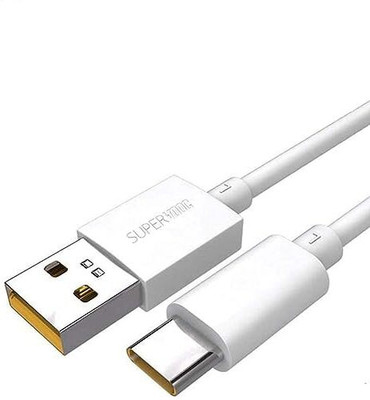 Avaxon 100 W SuperVOOC 6 A Wall Charger for Mobile with Detachable Cable(Compatible for oppo F17 Pro/F19 Pro/F21 Pro/F23 5G/A74 5G/A78 5G, White, Cable Included)