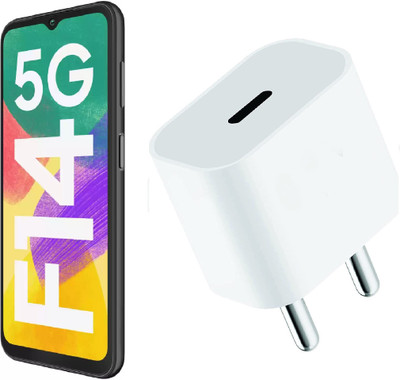 Prifakt 25 W Adaptive Charging 3.1 A Wall Charger for Mobile(White)