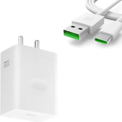 Kizzy 33 W Supercharge 9 A Wall Charger for Mobile(White, Cable Included)