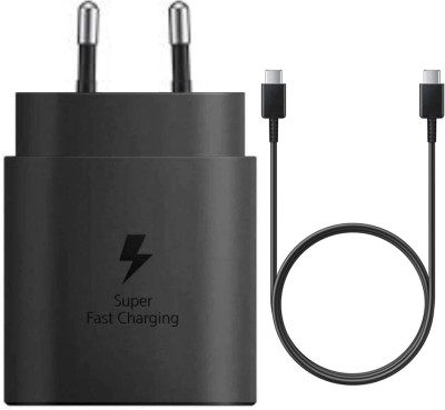 IARYZ ORIGINAL 45 W PD 6 A Mobile Charger with Detachable Cable(Black, Cable Included)