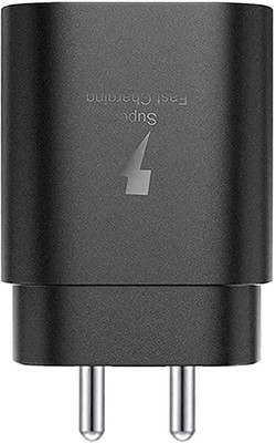 Kizzy 25 W Quick Charge 3 A Wall Charger for Mobile(Black)