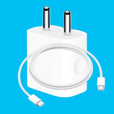 Tigerify PD 3 A Wall Charger for Mobile with Detachable Cable(35W USB-C Adapter for iPhone 16/16 Plus/16 Pro/16 Pro Max, 15/15 Plus/15 Pro/16e, Cable Included)