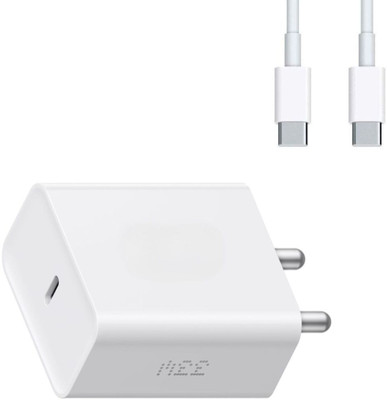 Avaxon 33 W PD 3 A Wall Charger for Mobile with Detachable Cable(Compatible for CMF 1 | Phone 2A Plus | Phone 2A, White, Cable Included)