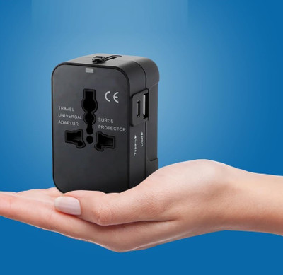 Wifton Quick Charge 2.4 A Multi-pin Wall Charger for Mobile(Black)