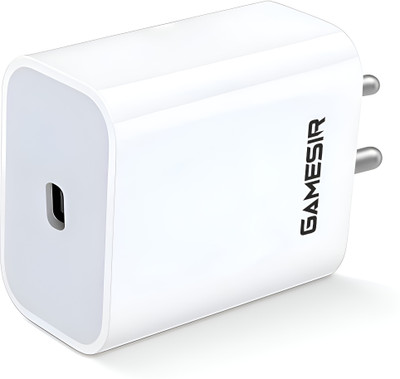 GameSir 20 W Quick Charge 3 A Wall Charger for Mobile with Detachable Cable(White01-25)