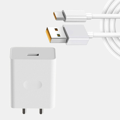 SB 65 W SuperVOOC 6 A Wall Charger for Mobile with Detachable Cable(White, Cable Included)