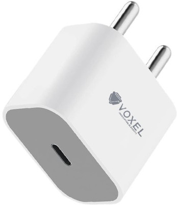 VOXEL 20 W PD 3 A Wall Charger for Mobile(White)