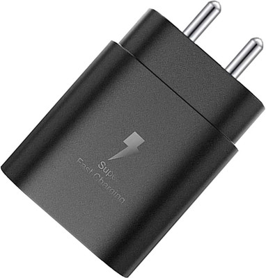 Safa 25 W Quick Charge 3 A Wall Charger for Mobile(Black)