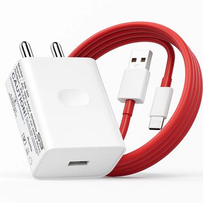 SB 80 W SuperVOOC 7.3 A Wall Charger for Mobile with Detachable Cable(White, Cable Included)