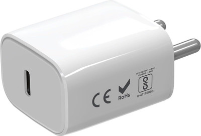 DR VAKU 30 W PD Wall Charger for Mobile(Compatible with iPhone 16/16 Plus/16 Pro/16 Pro Max, 15/14/13/12/11 Series, White)