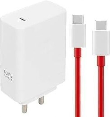 AACL SuperVOOC 5 A Wall Charger for Mobile with Detachable Cable(White)