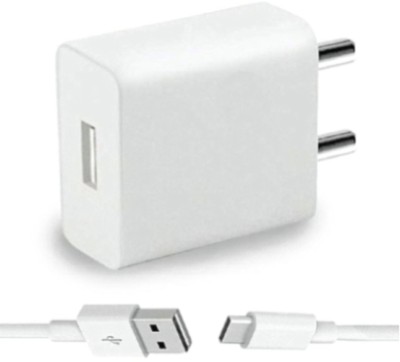 Sachdeal 18 W Adaptive Charging 2.4 A Mobile Charger with Detachable Cable(White, Cable Included)